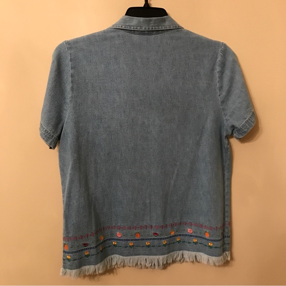 Vintage Carolina Blues Blue Jean Shirt - Picture 2 of 3